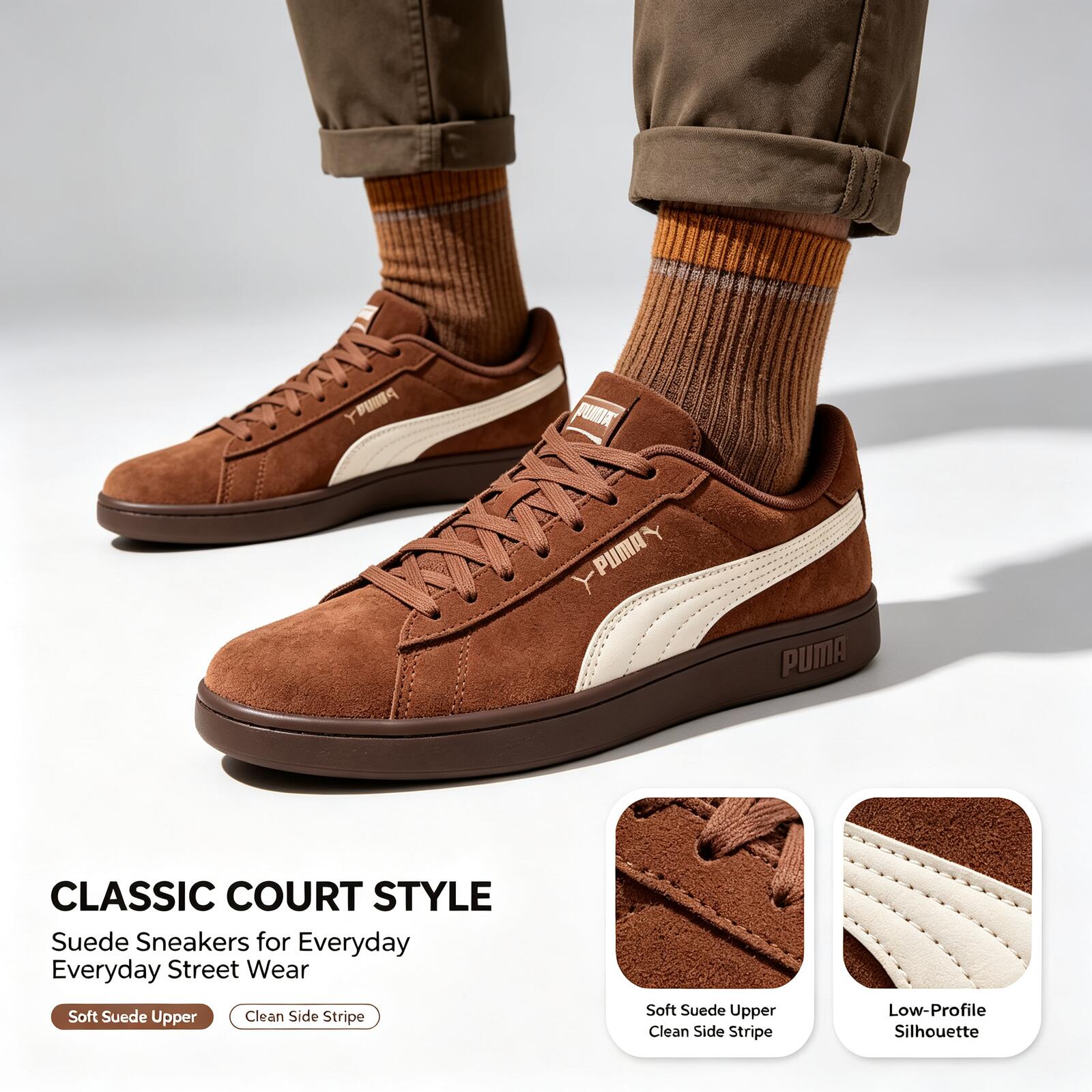 New PUMA Retro Casual Sneaker - đánh giá và giá Puma Shoes Suede Classic