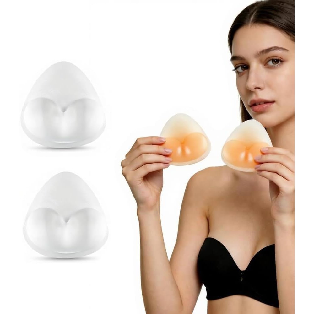 Silicone Bra Inserts, Triangle - đánh giá và giá Strapless Bra Backless