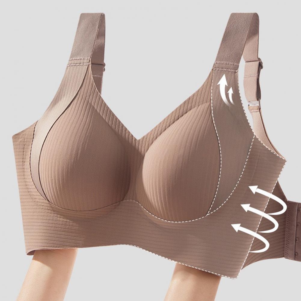 High Elastic Bra Ribbed Wirele - đánh giá và giá Push Up Bra Padded